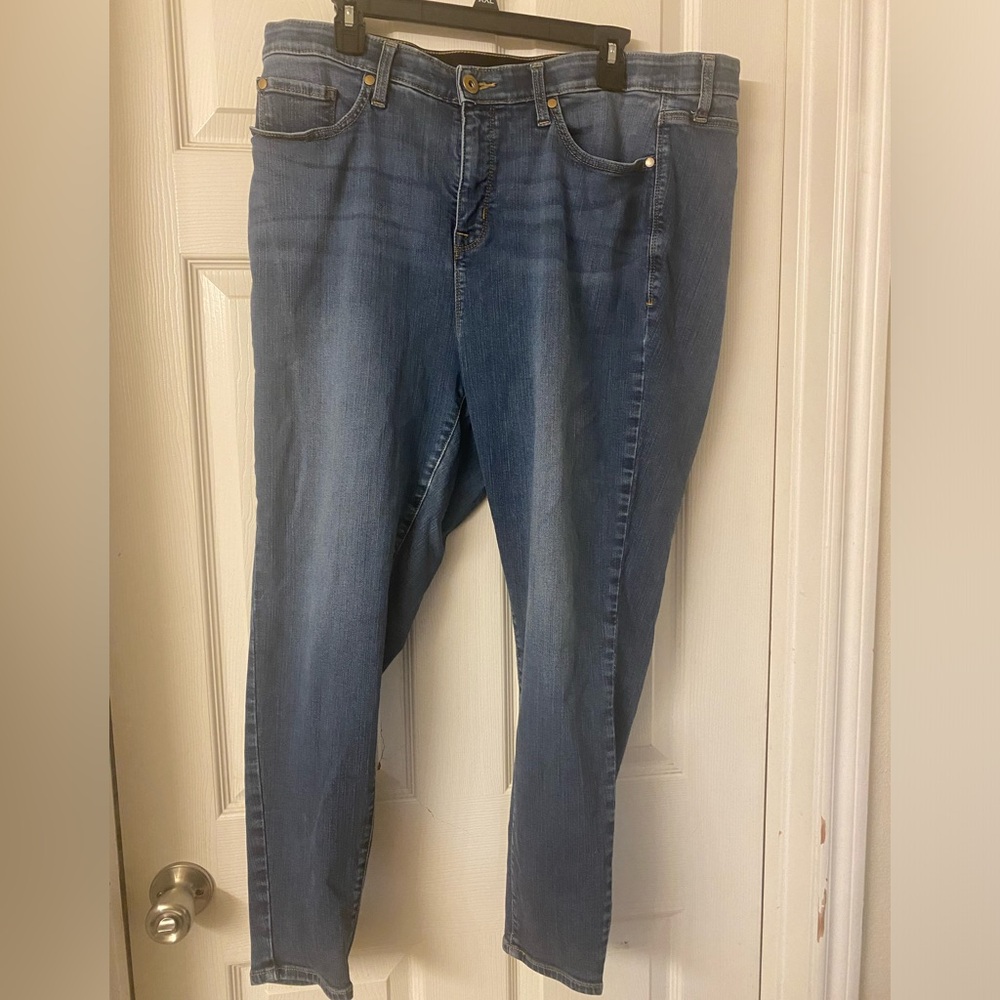 Gently Used Torrid 22R Sky High Skinny Jeans